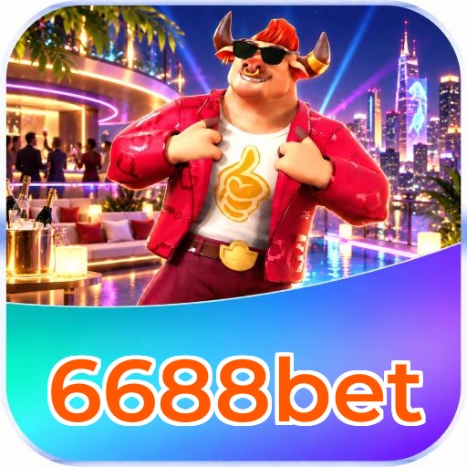 Interface da plataforma 6688bet mostrando slots populares e bônus de boas-vindas